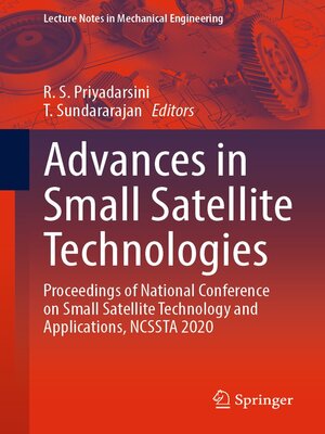 cover image of Advances in Small Satellite Technologies